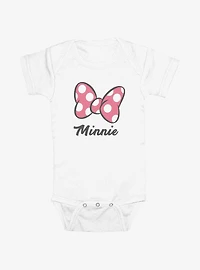 Disney Minnie Mouse Giant Bow Infant Bodysuit
