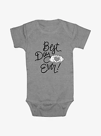 Disney Mickey Mouse Hands Best Day Ever Infant Bodysuit