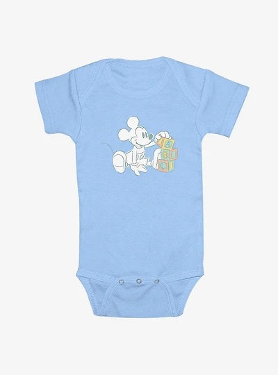 Disney Mickey Mouse Blocks Game Infant Bodysuit