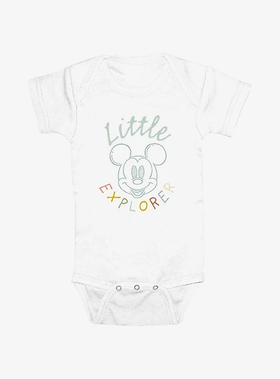 Disney Mickey Mouse Little Explorer  Infant Bodysuit