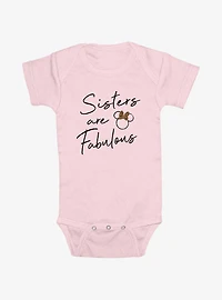 Disney Mickey Mouse Sisters Are Fabulous Infant Bodysuit