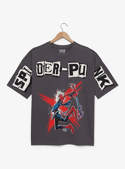 Marvel Spider-Man: Across the Spider-Verse Spider-Punk T-Shirt — BoxLunch Exclusive