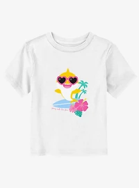 Baby Shark Going With The Flow Toddler T-Shirt