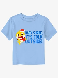 Baby Shark Cold Outside Toddler T-Shirt