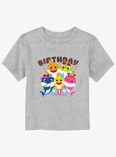 Baby Shark Birthday Kid Toddler T-Shirt