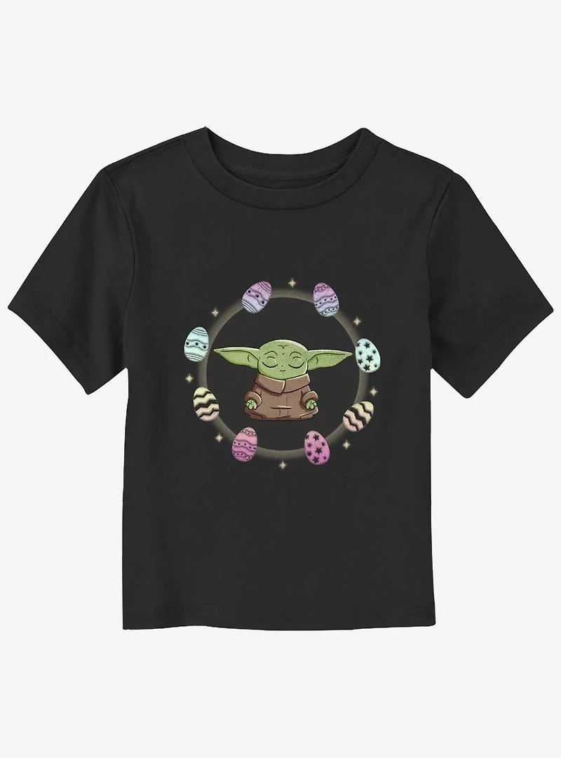 Star Wars The Mandalorian Egging Around Toddler T-Shirt
