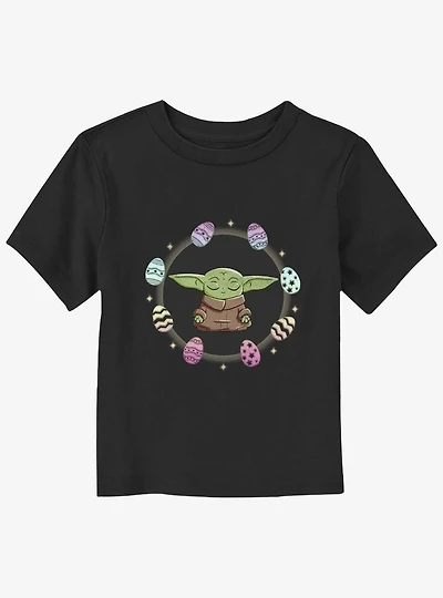 Star Wars The Mandalorian Egging Around Toddler T-Shirt