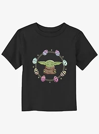 Star Wars The Mandalorian Egging Around Toddler T-Shirt