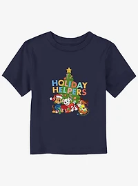 Paw Patrol Holiday Helpers Boys Toddler T-Shirt