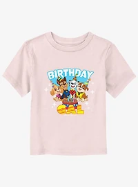 Paw Patrol Bday Girl Toddler T-Shirt