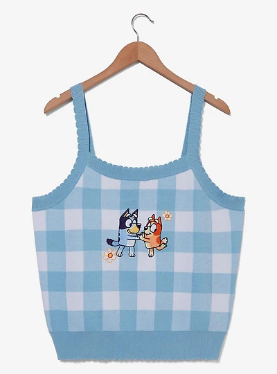 Bluey Bingo & Gingham Women's Plus Knit Tank Top — BoxLunch Exclusive
