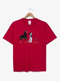 Disney Mulan Embroidered Women's Plus T-Shirt — BoxLunch Exclusive