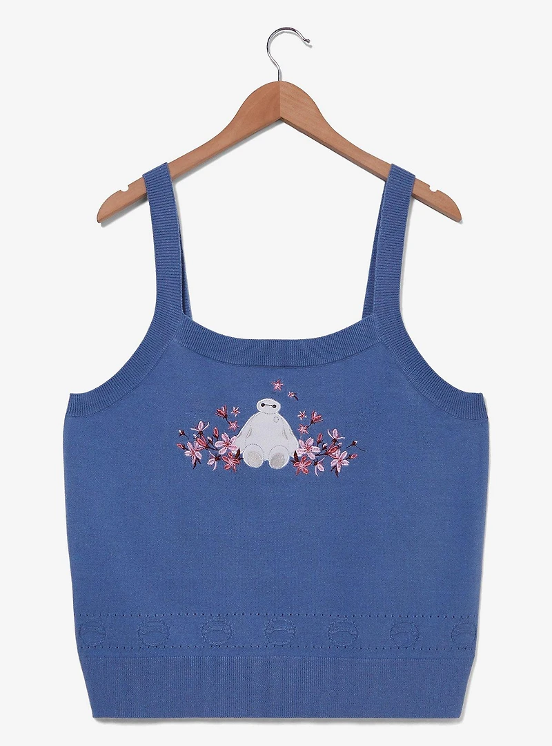 Disney Big Hero 6 Baymax Cherry Blossom Women's Plus Knit Tank Top — BoxLunch Exclusive