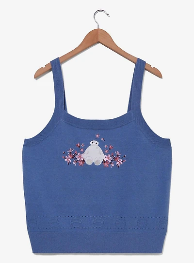 Disney Big Hero 6 Baymax Cherry Blossom Women's Plus Knit Tank Top — BoxLunch Exclusive