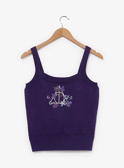 Harry Potter Deathly Hallows Women's Knit Tank — BoxLunch Exclusive