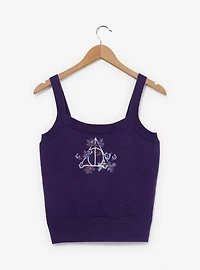 Harry Potter Deathly Hallows Women's Knit Tank — BoxLunch Exclusive