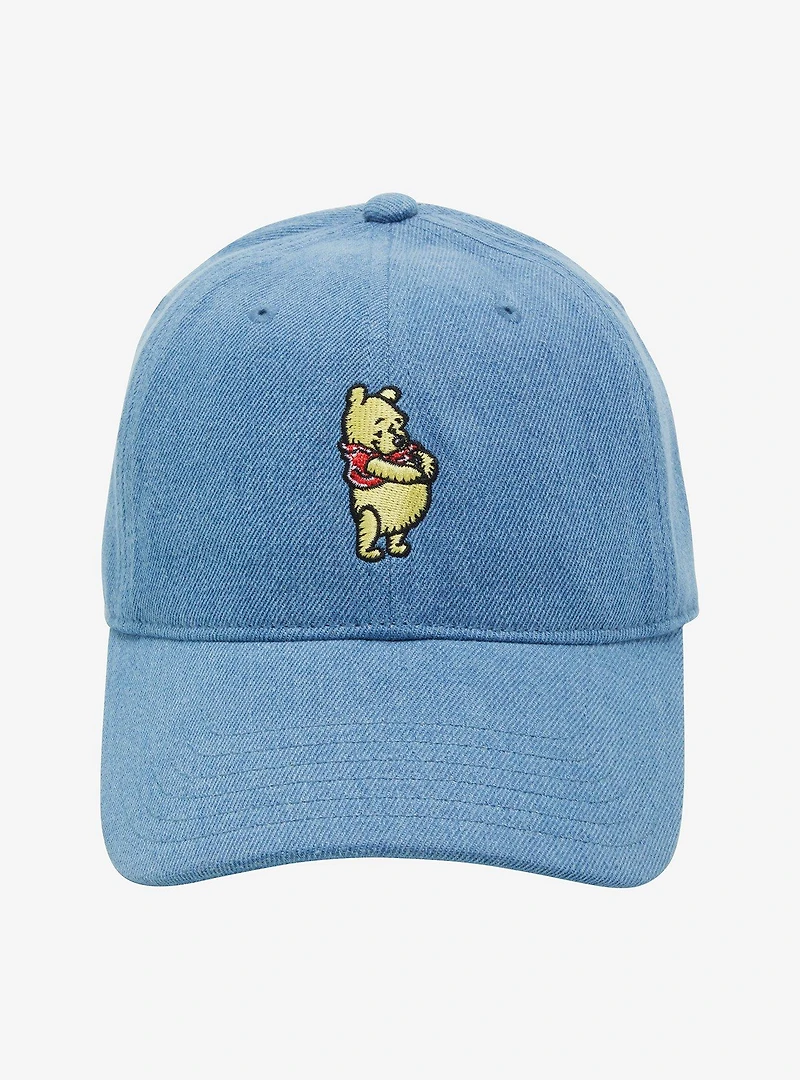 Disney Winnie the Pooh Denim Pooh Bear Ball Cap - BoxLunch Exclusive