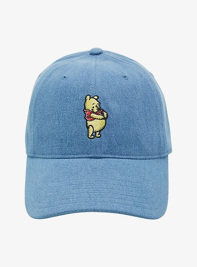 Disney Winnie the Pooh Denim Pooh Bear Ball Cap - BoxLunch Exclusive