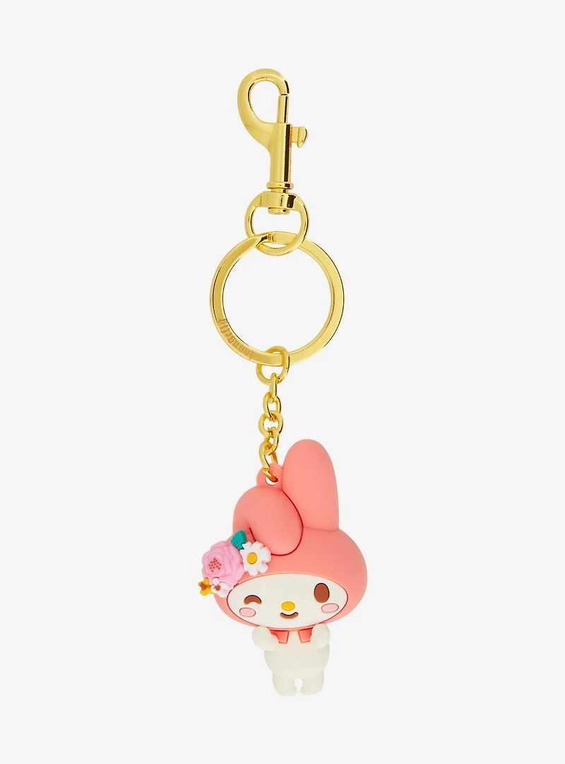 Loungefly Sanrio My Melody Floral 3D Keychain
