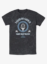 Disney Percy Jackson And The Olympians Poseidon Cabin Mineral Wash T-Shirt