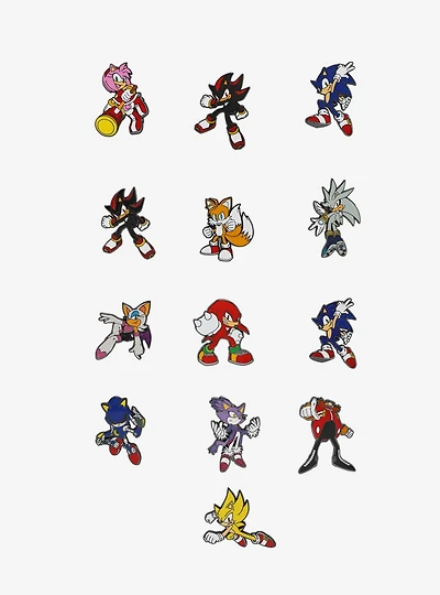 FigPin Sonic the Hedgehog Characters Blind Box Enamel Pin