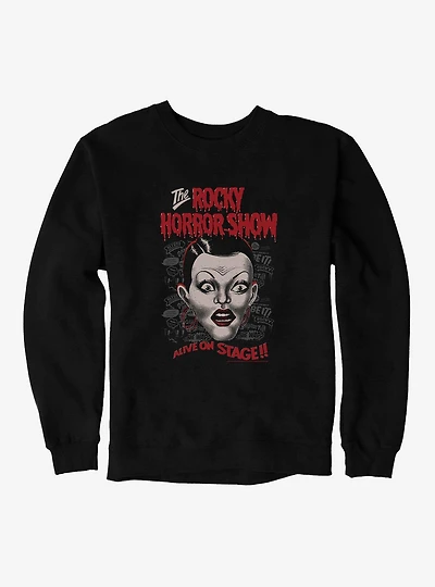 The Rocky Horror Show Alive On Stage Sweatshirt