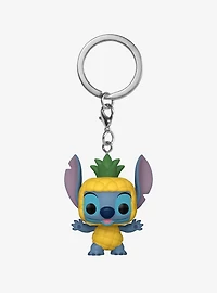 Funko Pocket Pop! Disney Lilo & Stitch Stitch as Pineapple Vinyl Keychain - BoxLunch Exclusive