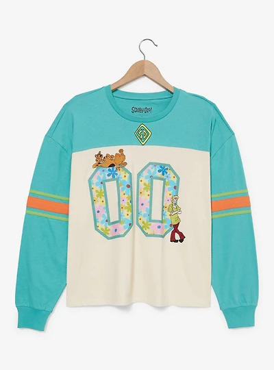 Scooby-Doo! Shaggy and Scooby Mystery Machine Women's Plus Long Sleeve T-Shirt — BoxLunch Exclusive
