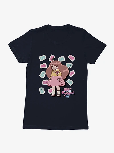 Bee and Puppycat B Womens T-Shirt