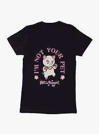 Bee and Puppycat I'm Not Your Pet Womens T-Shirt