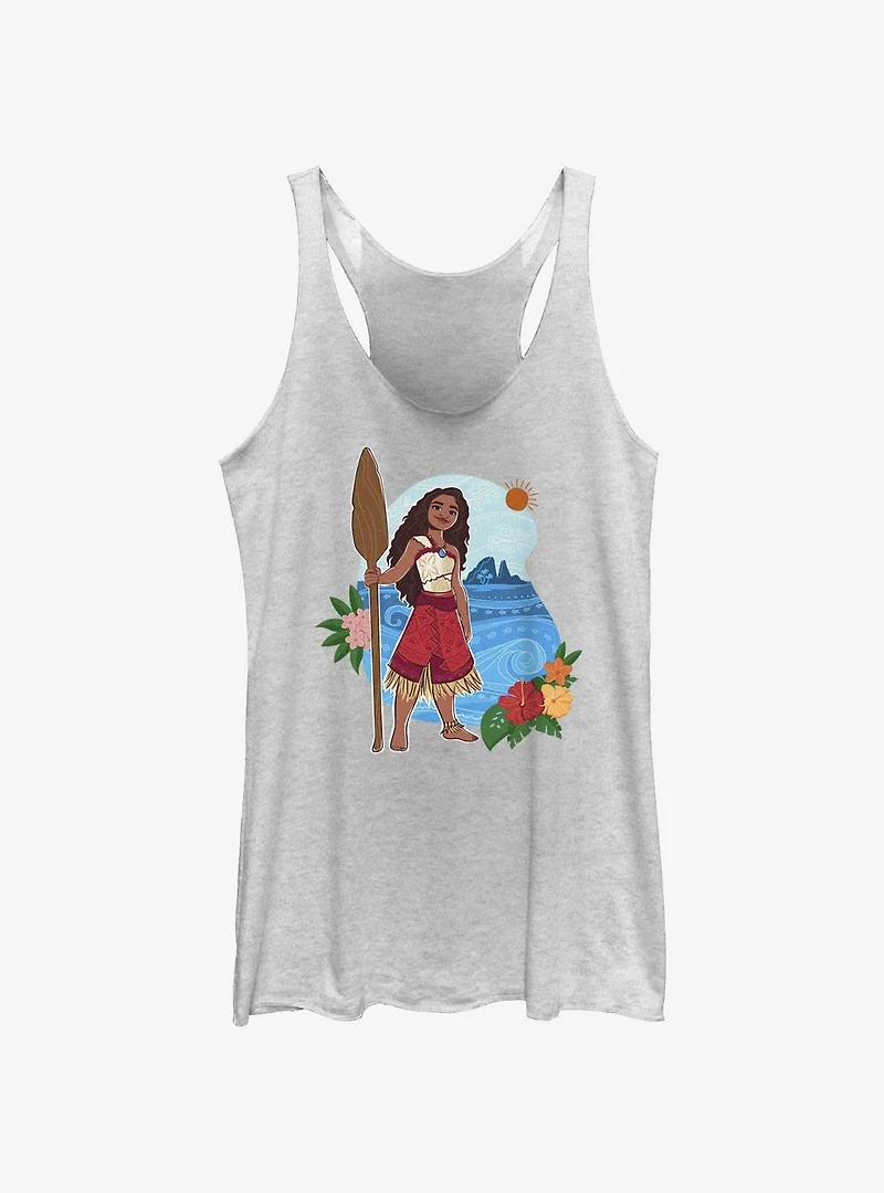 Disney Moana 2 Confident Pose Womens Tank Top