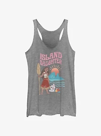 Disney Moana 2 Island Daughter Womens Tank Top