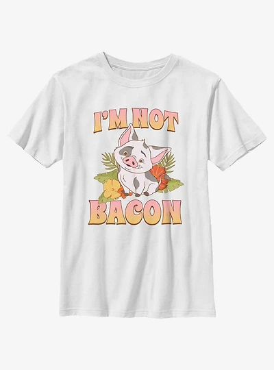 Disney Moana 2 Not Bacon Pua Youth T-Shirt
