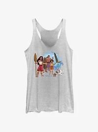 Disney Moana 2 Wayfinder Group Womens Tank Top