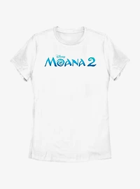 Disney Moana 2 Logo Womens T-Shirt