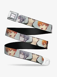 Fruits Basket Kyo Yuki Shigure Group Faces Youth Seatbelt Buckle Belt