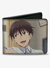 Fruits Basket Yuki and Kakeru Class Pose Bifold Wallet