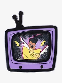 Loungefly Disney A Goofy Movie Powerline TV Lenticular Enamel Pin - BoxLunch Exclusive