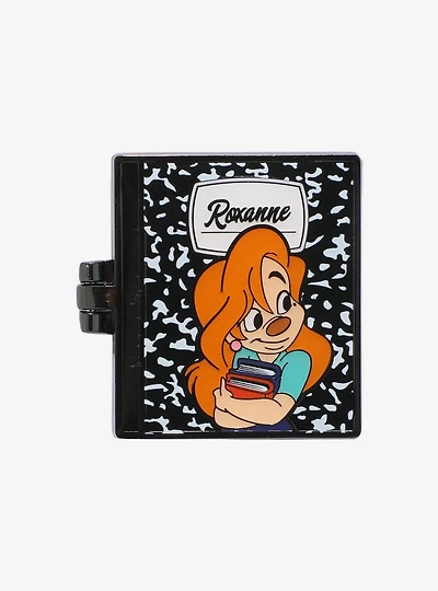 Loungefly Disney A Goofy Movie Roxanne Notebook Hinged Enamel Pin — BoxLunch Exclusive