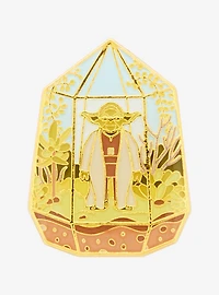 Loungefly Star Wars Yoda Terrarium Enamel Pin