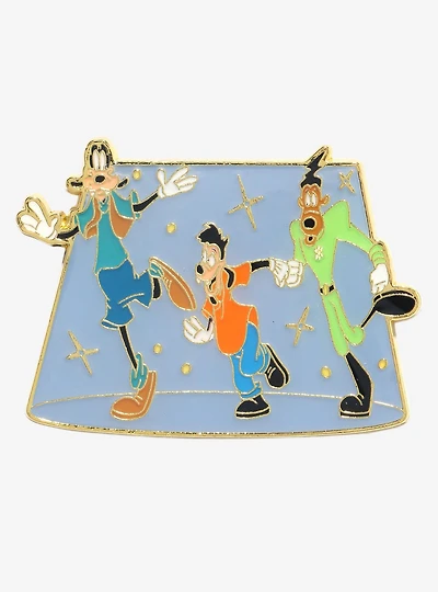 Loungefly Disney A Goofy Movie Goofy, Max, & Powerline Dance Enamel Pin - BoxLunch Exclusive