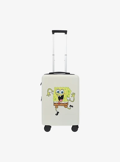 FUL SpongeBob SquarePants Carry-On Luggage White