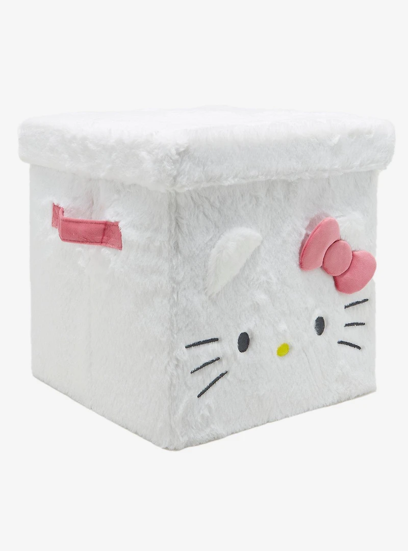 Sanrio Hello Kitty Collapsible Plush Storage Bin