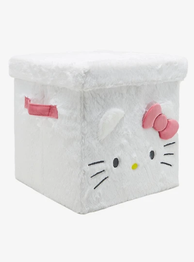 Sanrio Hello Kitty Collapsible Plush Storage Bin