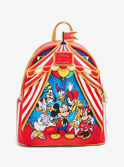 Loungefly Disney Mickey Mouse & Friends Circus Mini Backpack - BoxLunch Exclusive