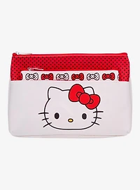 Sanrio Hello Kitty Polka Dot Cosmetic Bag Set