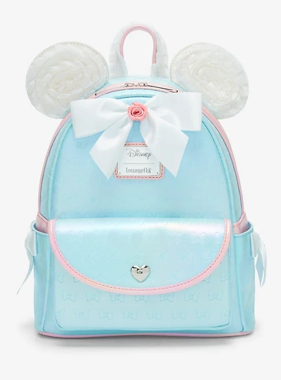 Loungefly Disney Minnie Mouse Ruffle Ears Mini Backpack — BoxLunch Exclusive