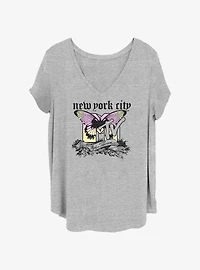 MTV NYC Vintage Womens T-Shirt Plus