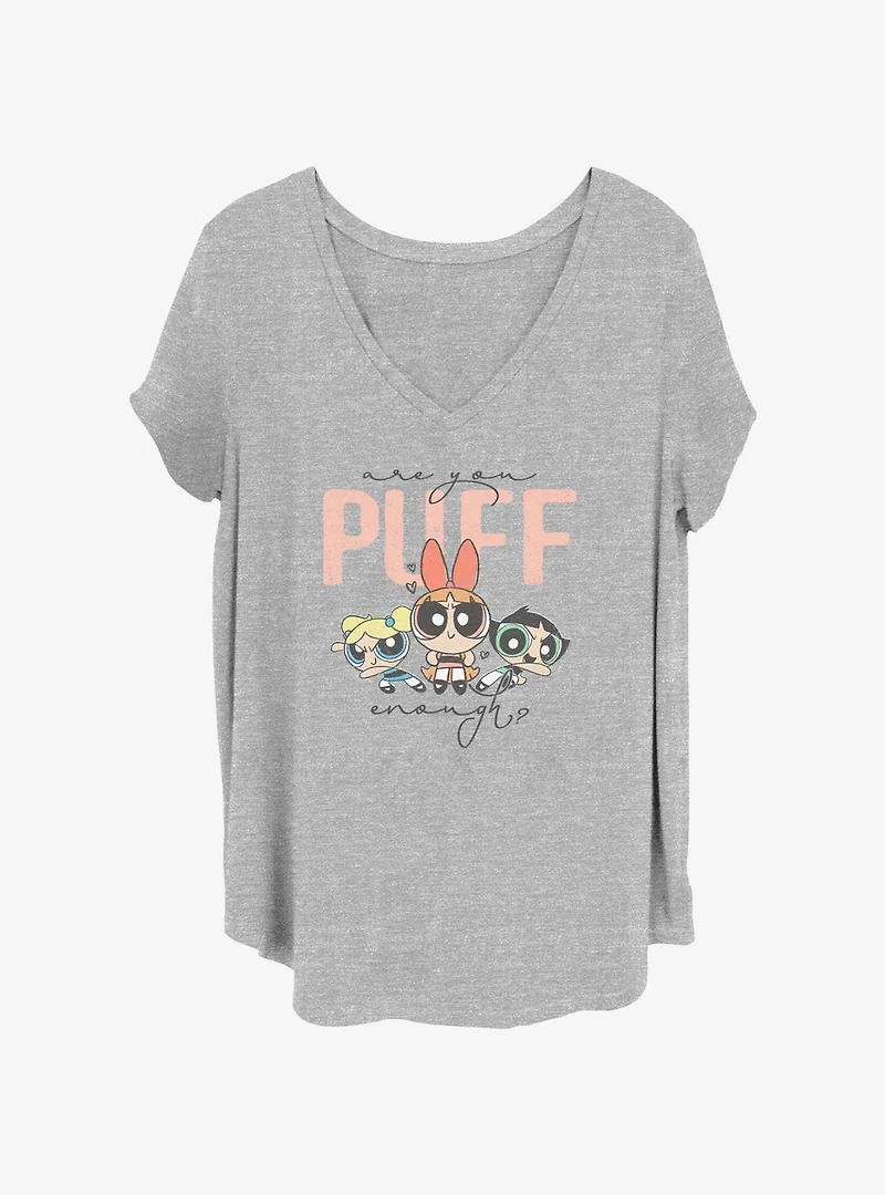 The Powerpuff Girls Puff Enough Womens T-Shirt Plus