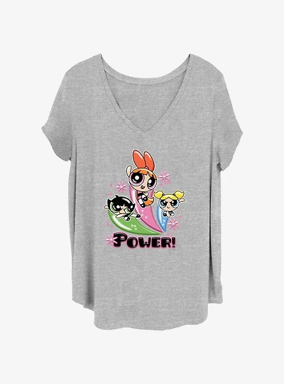 The Powerpuff Girls Airbrush Womens T-Shirt Plus